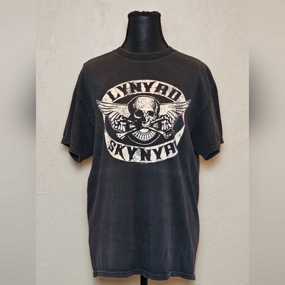 Classic Black [Lynyrd Skynyrd] Mens Fit//Unisex Tee《M》Newly Vintage 2004